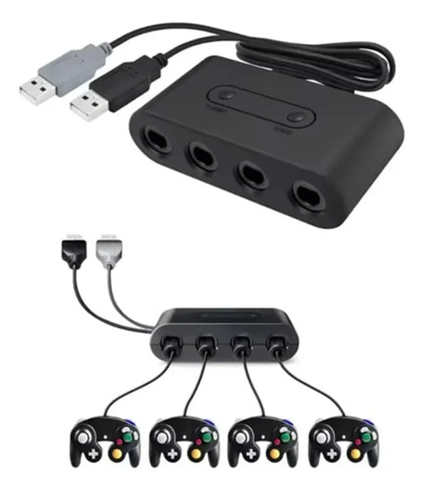Adaptador Mandos Control Gamecube Para Wiiu Switch Y Pc 4