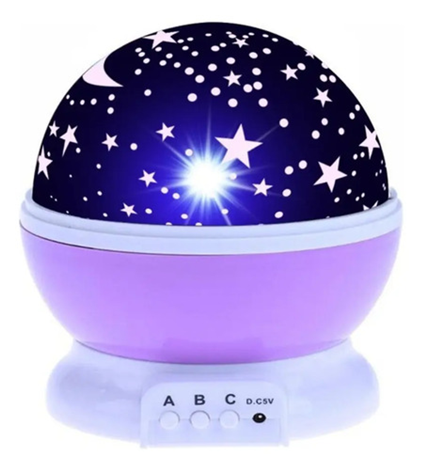 Proyector Lámpara Luz Led Cielo Estrella Espanta Cuco Niños 1