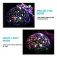 Proyector Lámpara Luz Led Cielo Estrella Espanta Cuco Niños - Miniatura 4