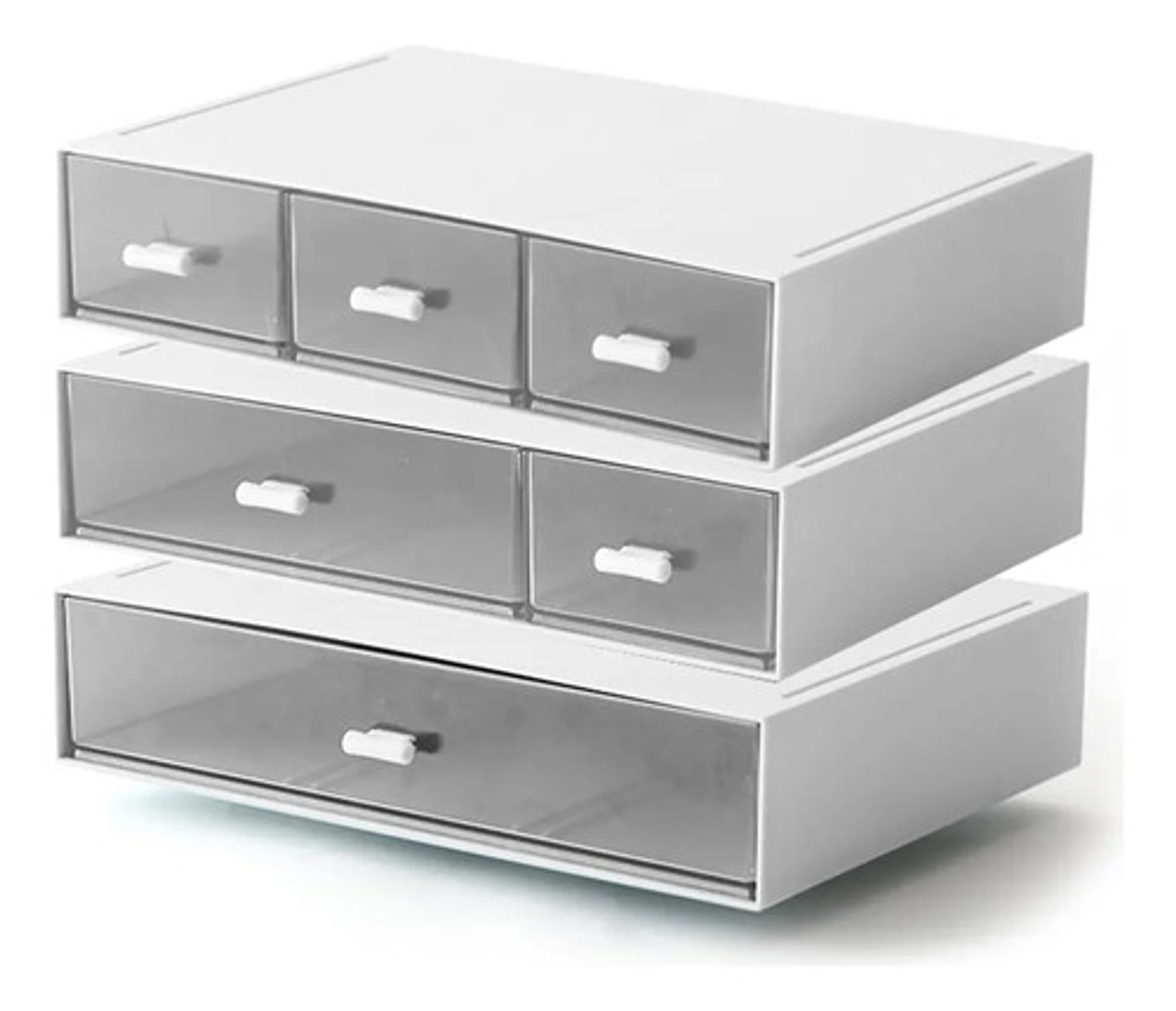 Caja Organizadora De Escritorio Con Cajones Para Papelería 10