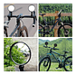 Espejo Retrovisor Redondo 360º Bicicleta O Moto Seguridad Negro - Miniatura 9