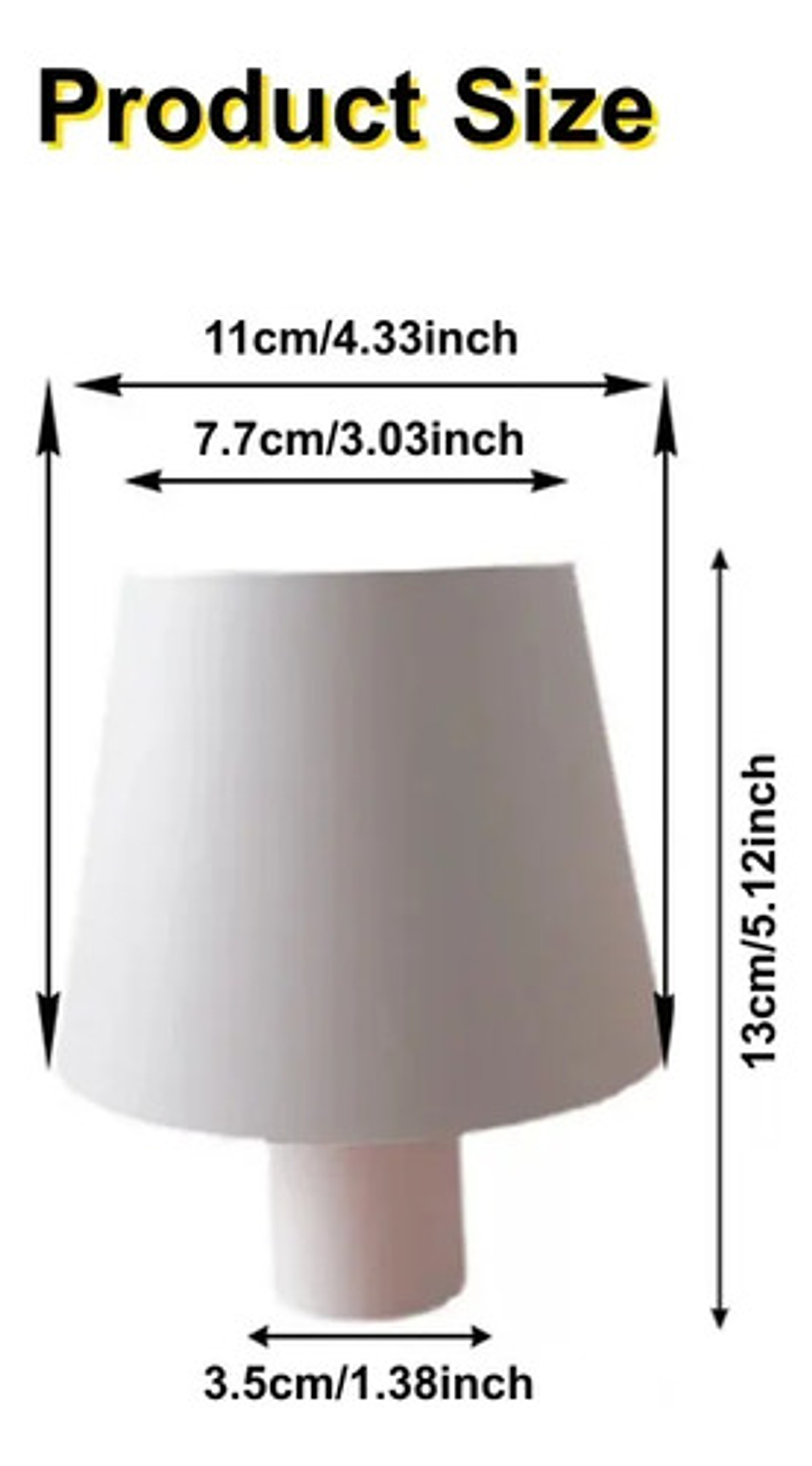 Lámpara Led Inalámbrica Para Botella De Vino Con Atenuación 2