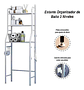 Organizador De Baño Niveles Estante De Inodoro Toilet Rack - Miniatura 3