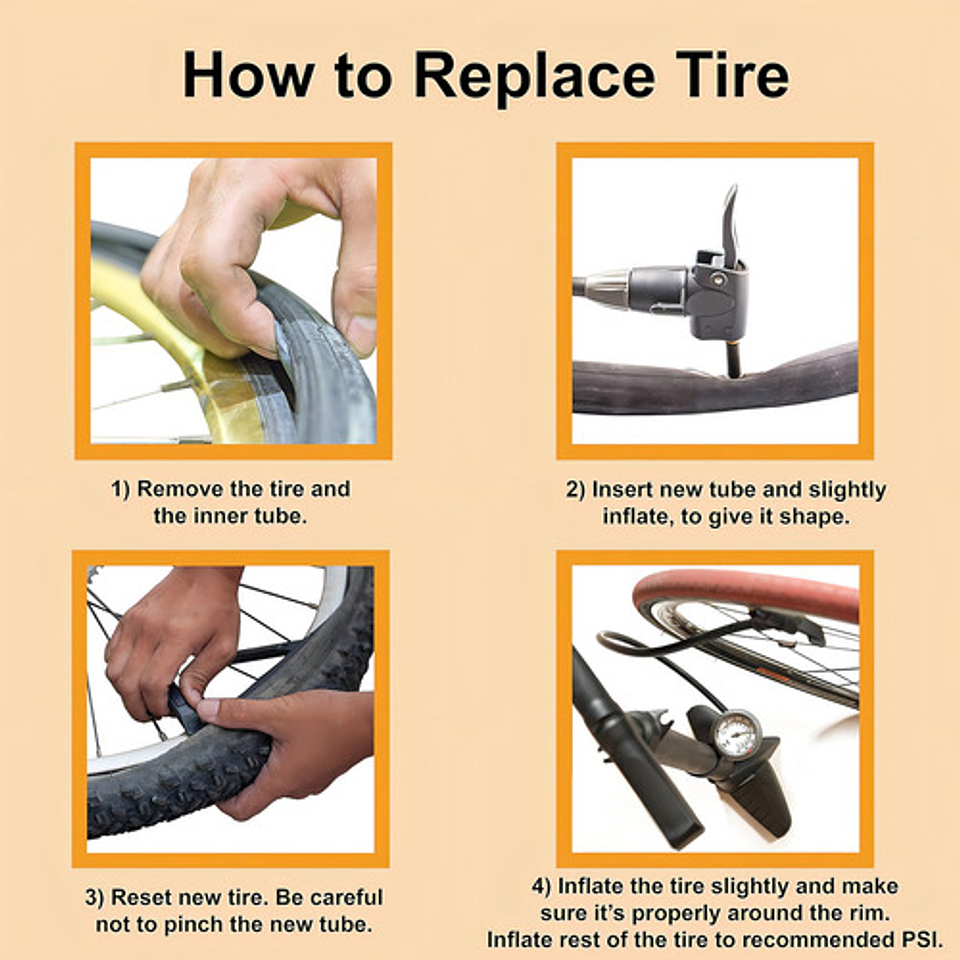 X2 Camaras Roro Bicicleta Montañera 29x2.125 Camaras Ciclis Schrader 8