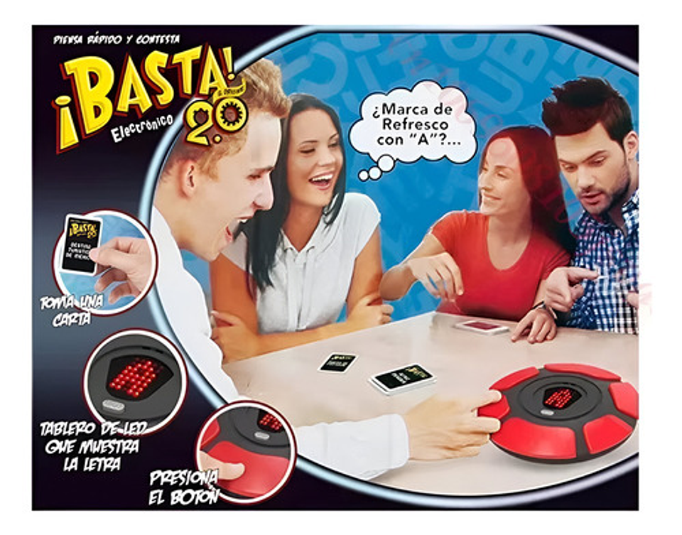 Juego De Mesa Basta - Entretención Amigos Y Familia 3