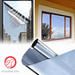 Lamina Film Polarizado Espejeado Exterior Para Vidrio 1mx60 Plateado - Miniatura 2