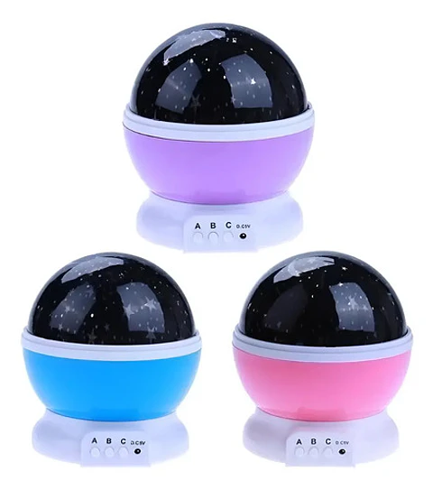 Proyector Lámpara Luz Led Cielo Estrella Espanta Cuco Niños