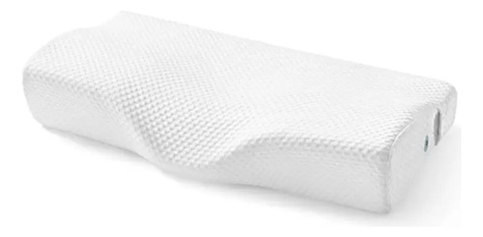 Almohada Viscoelástica Ergonómica Ortopédica Dolor De Cuello Blanco 3