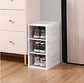 Zapatera Organizador Caja Apilable Para Zapatos 3 Niveles Blanco - Miniatura 4