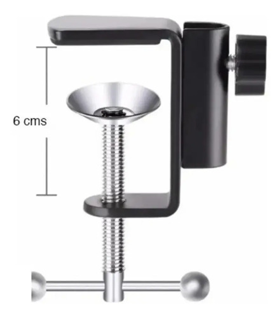 Soporte Tablet Articulado Universal Marinshop Porta Tablet iPad Flexible Escritorio Soporte Celular Escritorio Atril Brazo Metalico Ajustable Negro 2