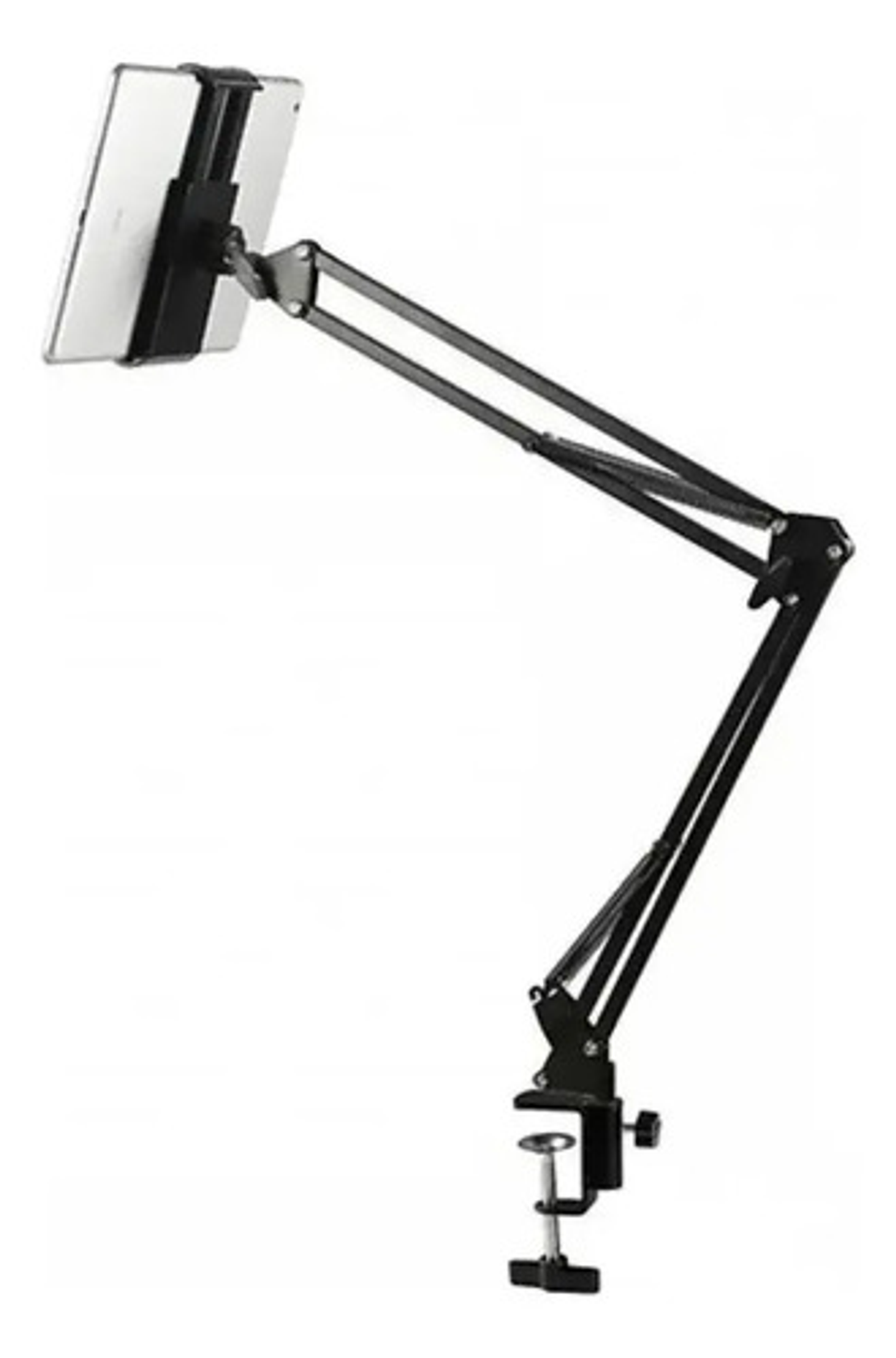 Soporte Tablet Articulado Universal Marinshop Porta Tablet iPad Flexible Escritorio Soporte Celular Escritorio Atril Brazo Metalico Ajustable Negro 6