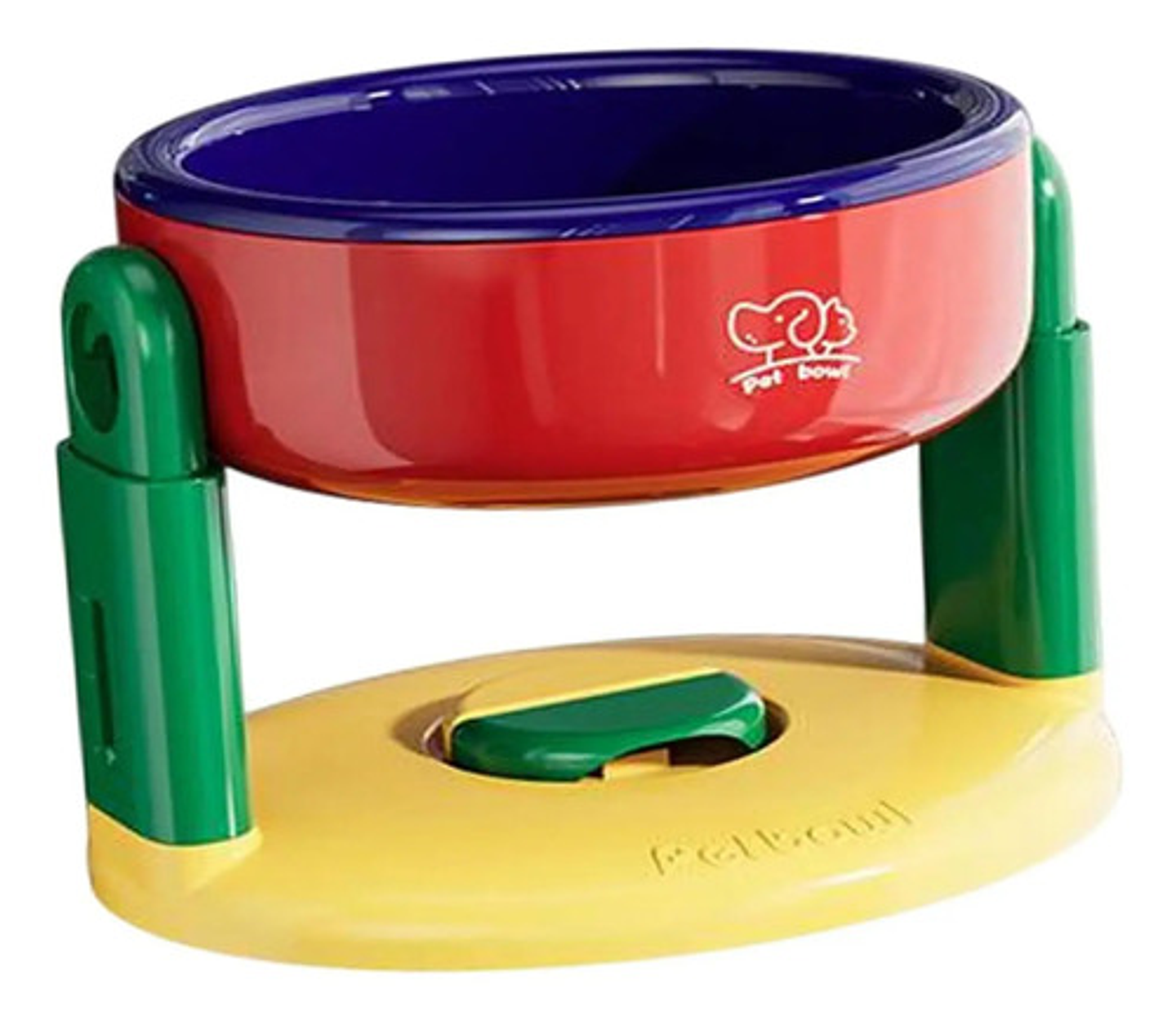 Tazón De Alimentación Antideslizante Ajustable Perros  Gatos 2