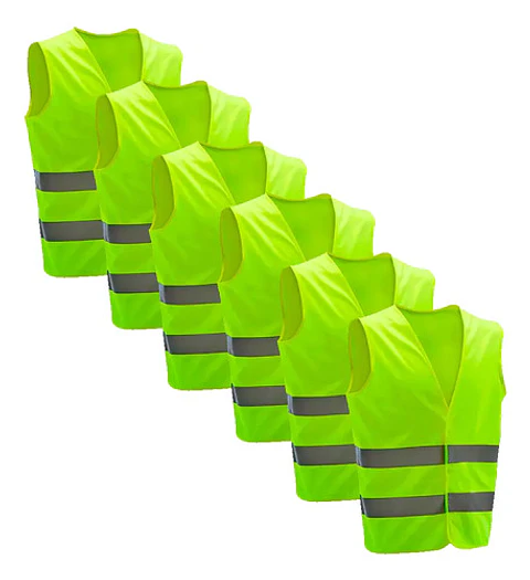 X50 Chaleco Reflectante Seguridad Amarillo Reglamentario