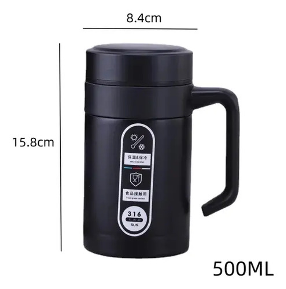 Termos De Comida 500ml Termo Agua Caliente 2