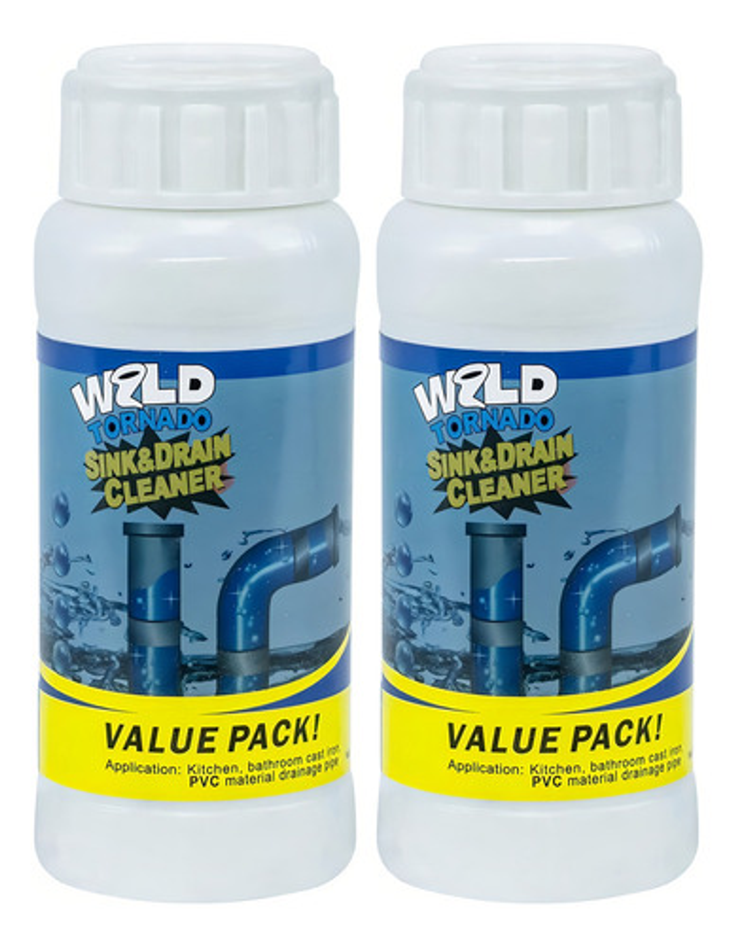 X2 Removedor Destapa Cañería Desagüe Granulado Caños 1