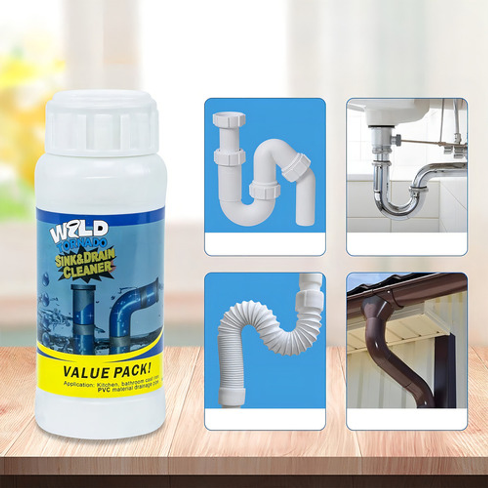 X2 Removedor Destapa Cañería Desagüe Granulado Caños 4