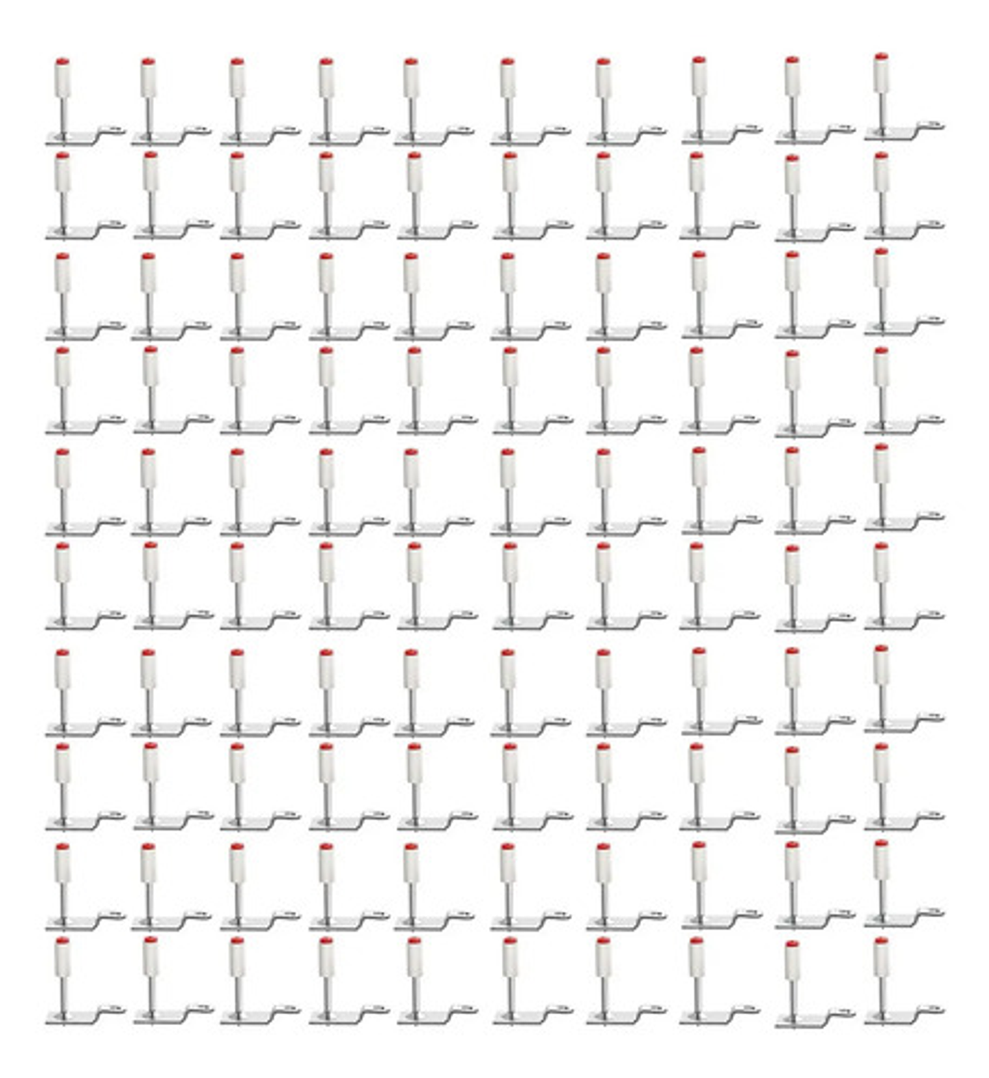 100 Piezas De Fijado Clavos Para Pistola De Acero Clavos 8