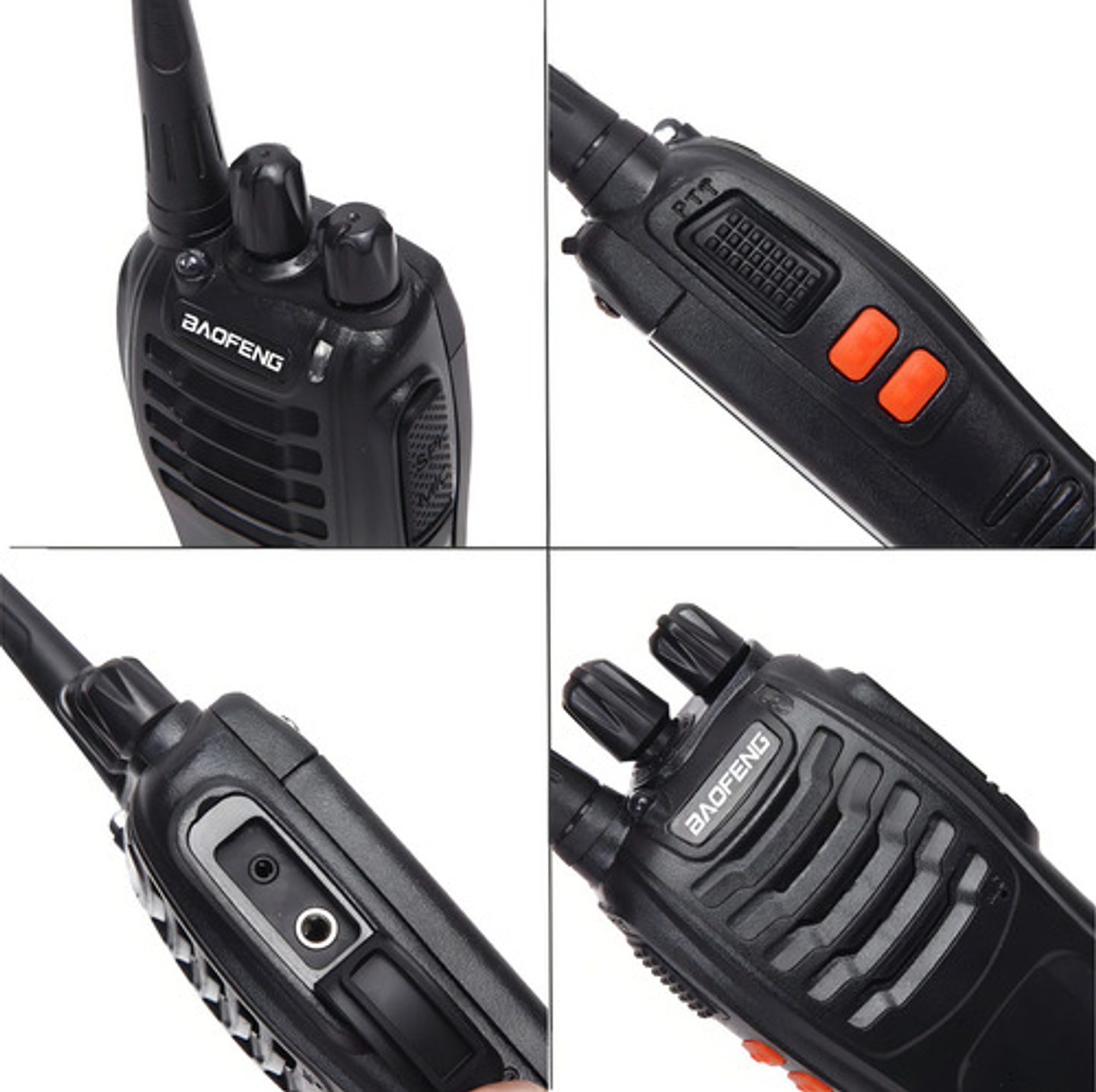 Walkie-talkie Baofeng Bf 888-s Bf-888s - Negro 7