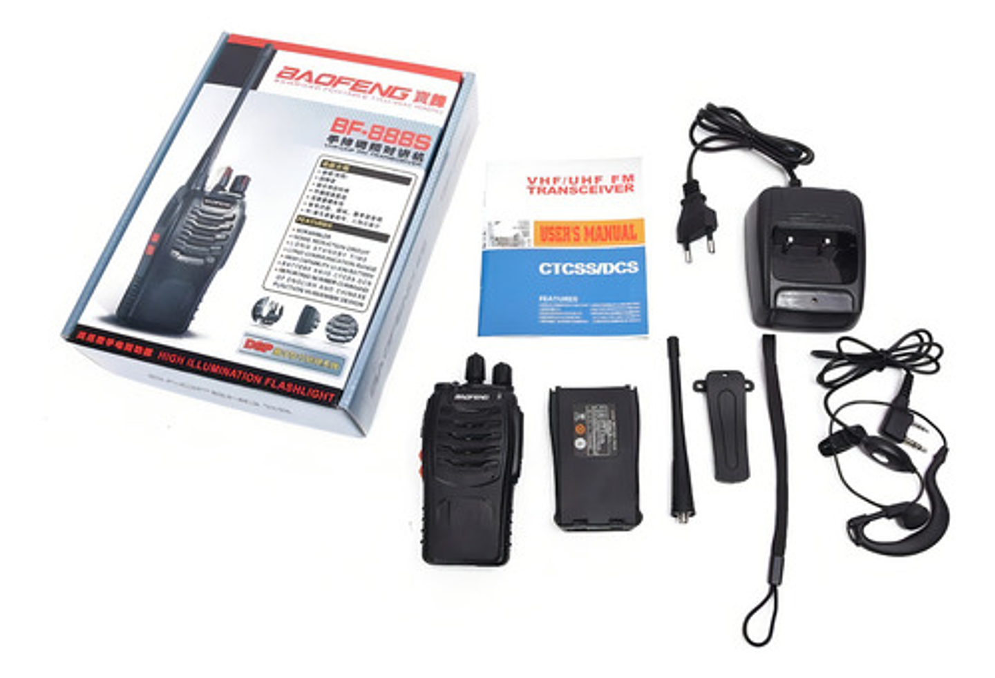 Walkie-talkie Baofeng Bf 888-s Bf-888s - Negro 8