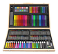 Maletín De Arte Artist Kit 180 Piezas Con Lápices Colores Y Acuarelas Multicolor - Miniatura 1