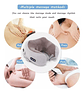 Almohada Cervical De Viaje Con Masaje Vibratorio Y Espuma Me - Miniatura 2