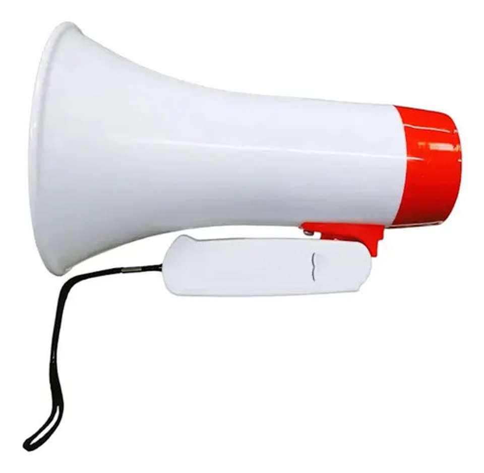 Megáfono Recargable Bluetooth 35w Usb Con Grabadora 619bt 3