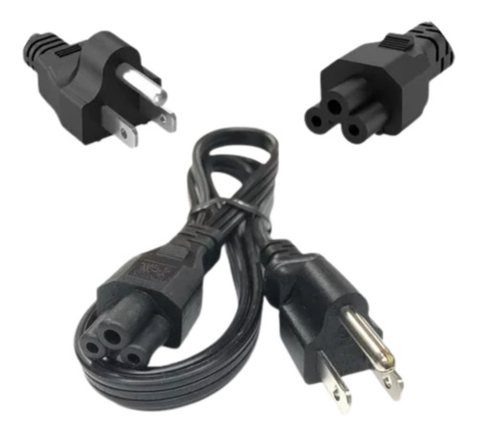 Cable 1.8m Cable Con Entrada Trebol Salida Poder 8