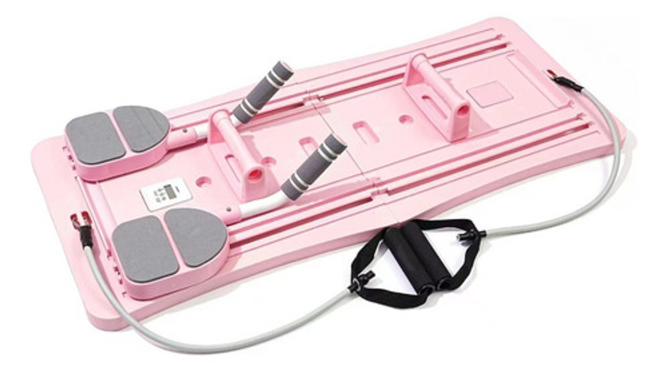 Tabla Abdominal Multifunción Plank Trainer Rodillo Plegables 6