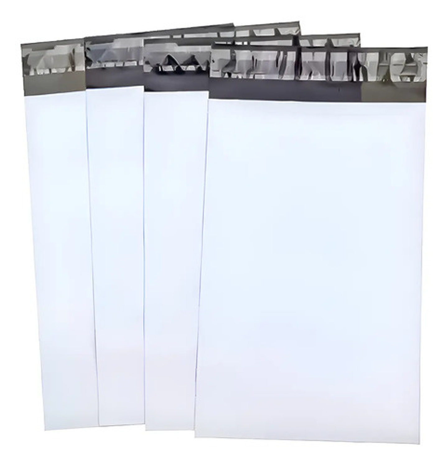 X100 Bolsas Courier Embalaje Blanca Autoadhesivo 45x60cm 1