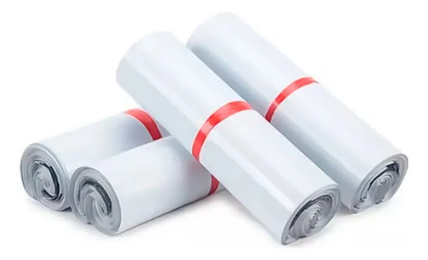 X100 Bolsas Courier Embalaje Blanca Autoadhesivo 45x60cm 4
