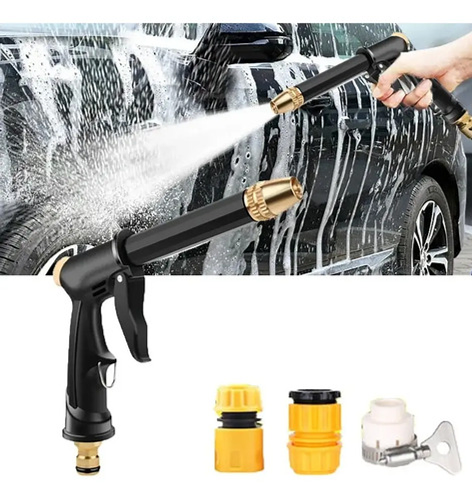 Pistola De Agua A Alta Presión Para Lavar Autos 2