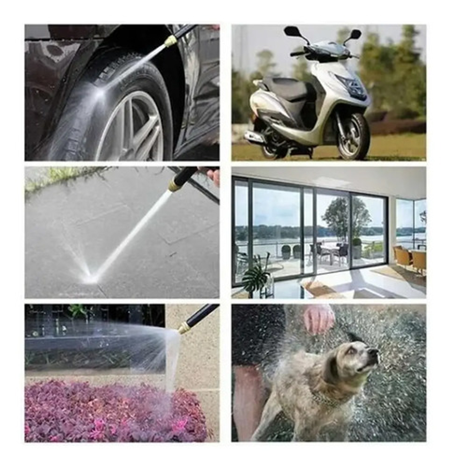 Pistola De Agua A Alta Presión Para Lavar Autos 8