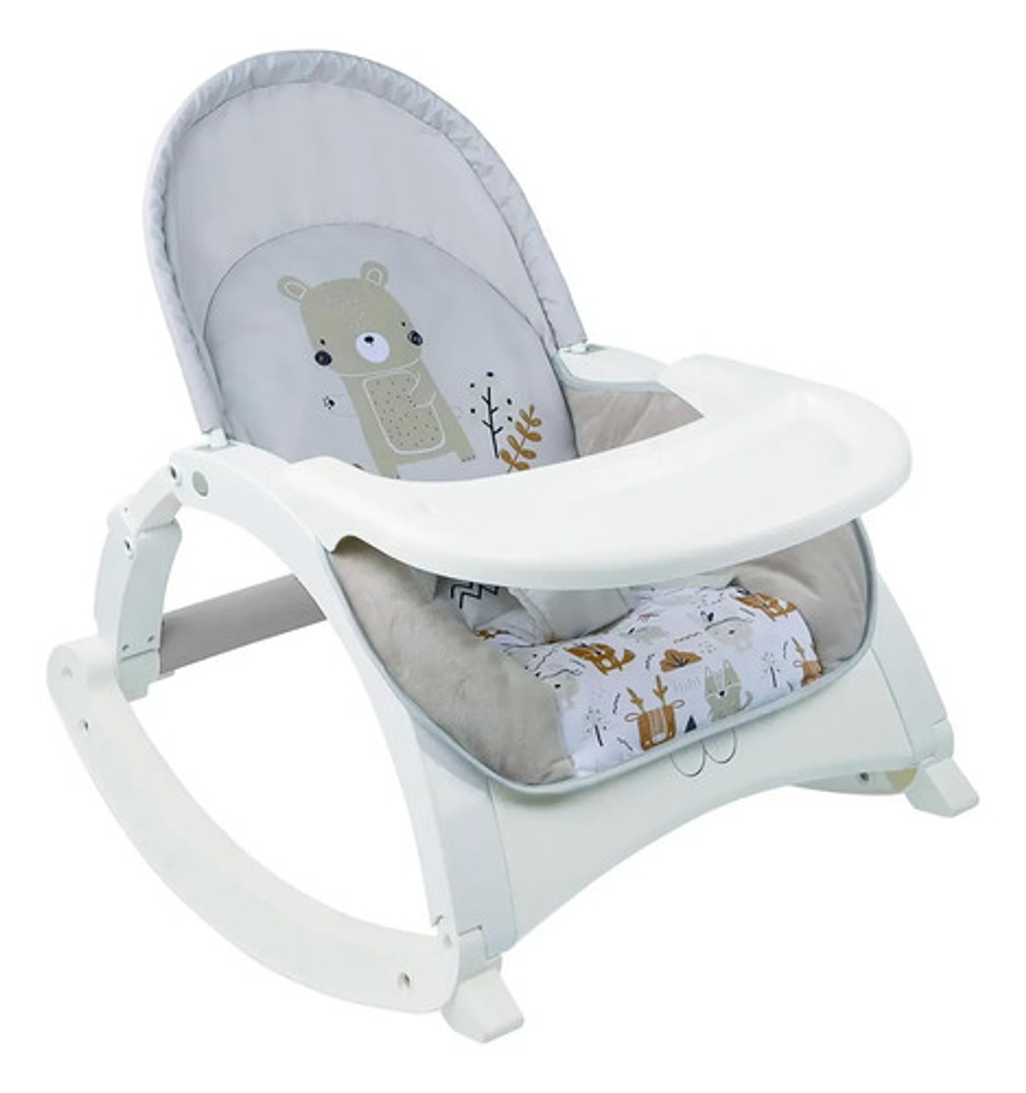 Mecedora Y Saltarín Infantil Con Vibración, Música Y Juguete 5