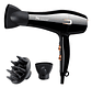 Secador De Pelo Profesional 3500w Con Difusor Y Boquilla Negro - Miniatura 1