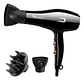Secador De Pelo Profesional 3500w Con Difusor Y Boquilla Negro - Miniatura 1