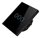 Interruptor Táctil Vidrio Templado 3 Botones Negro - Miniatura 12