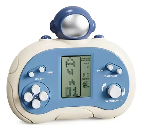 Consola Portátil Infantil Tetris Clásico Animalitos
