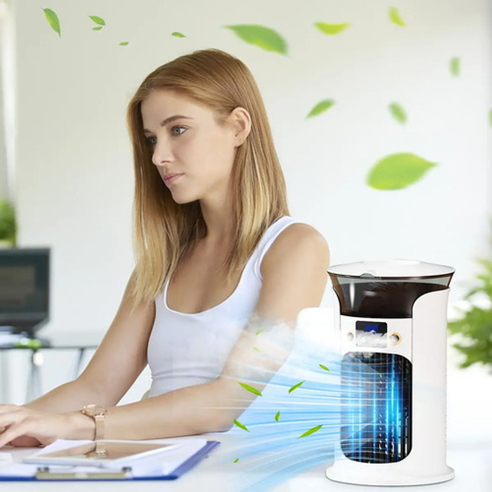 Refrigerador Doméstico Pequeño, Mini Humidificador De Escrit 7