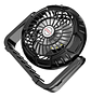 Mini Ventilador Portátil Luz Led Camping Aire Ajustable - Miniatura 5