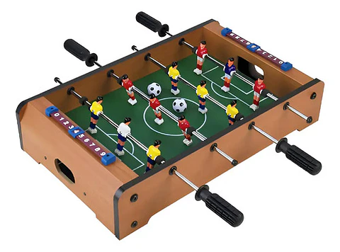 Futbolito De Mesa De Madera 51x31cm Juego De Fútbol De Mesa