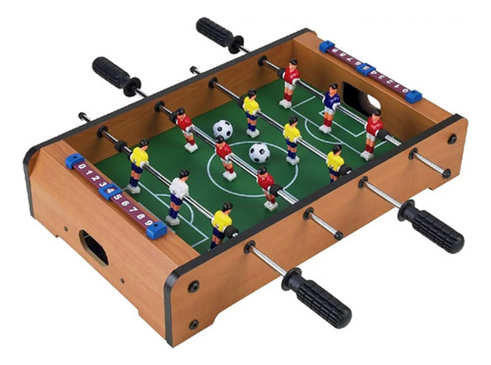 Futbolito De Mesa De Madera 51x31cm Juego De Fútbol De Mesa 3