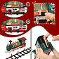 Tren Eléctrico Navidad Con Luz Y Sonido Locomotora Pilas - Miniatura 7