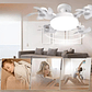 Ventilador Techo Dron 4 Luces Led 20  Control Inteligente - Miniatura 5