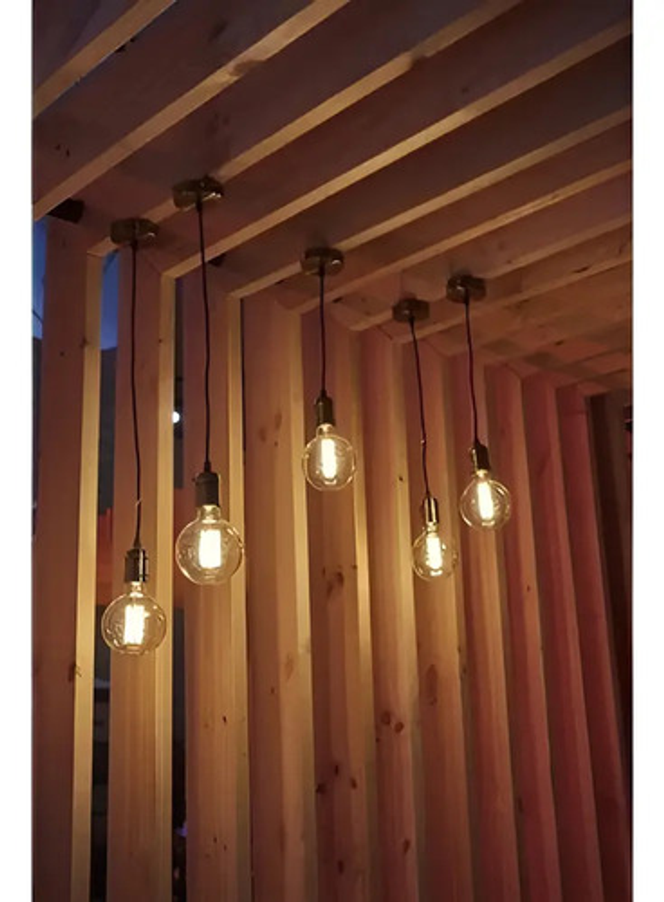 Ampolleta Led G80 Globo Vintage Filamento Retro 8w E27 2700k 4