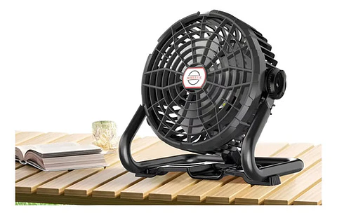 Ventilador Escritorio Inalámbrico Led Usb Camping 4400mah