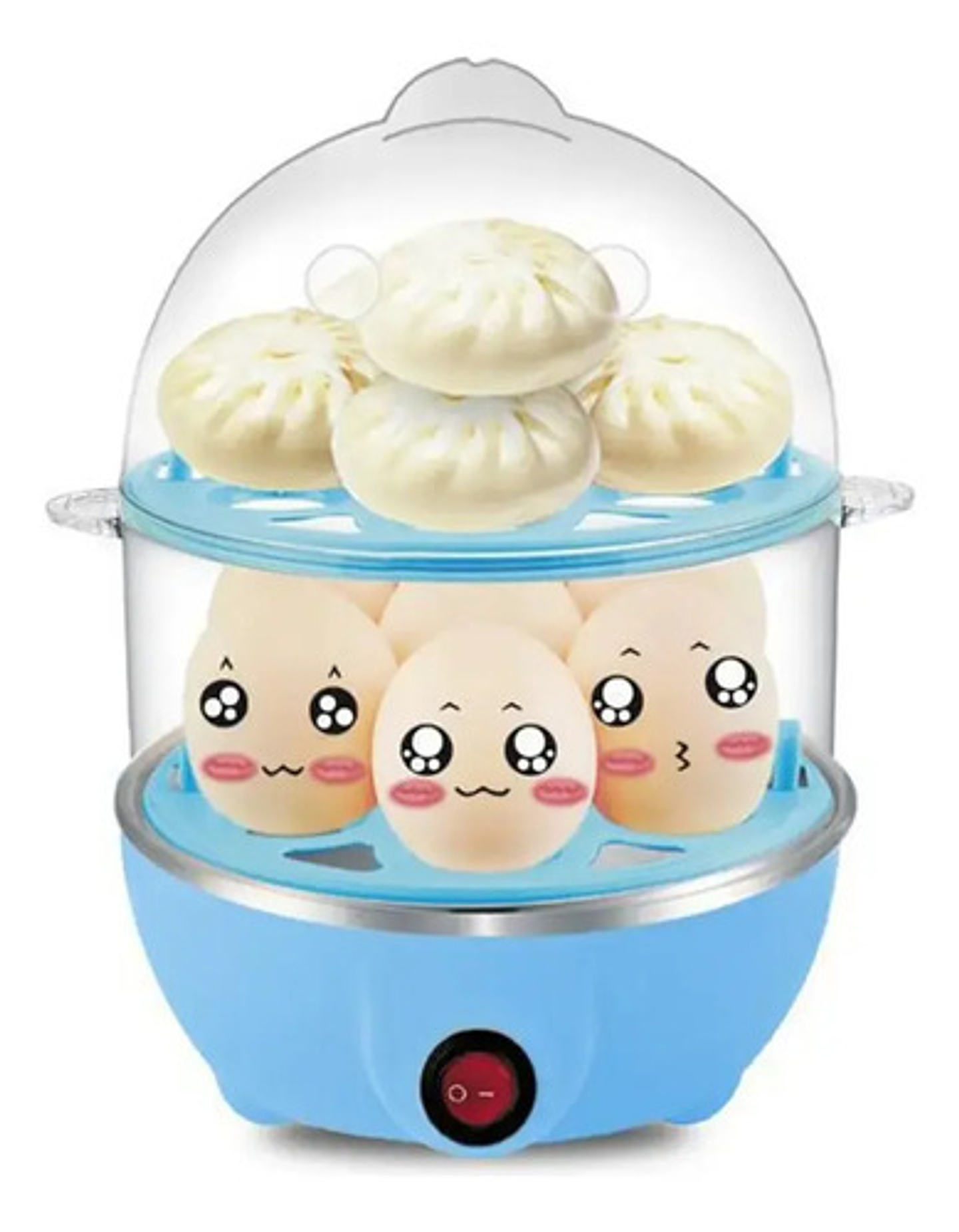 Máquina Hervidor Cocedor Huevos Vapor 14 Huevos Doble Capa 5