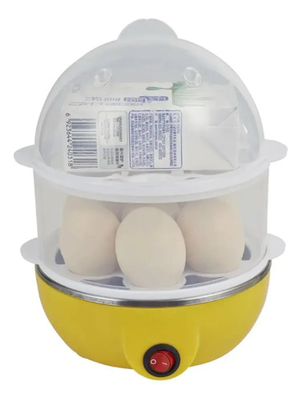 Máquina Hervidor Cocedor Huevos Vapor 14 Huevos Doble Capa 7