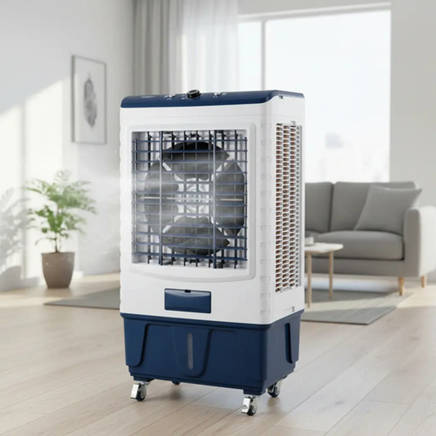 Aire Acondicionado Industrial Enfriador Agua Portátil Evapo 7