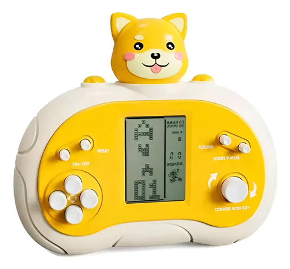 Consola Portátil Infantil Tetris Clásico Animalitos 1