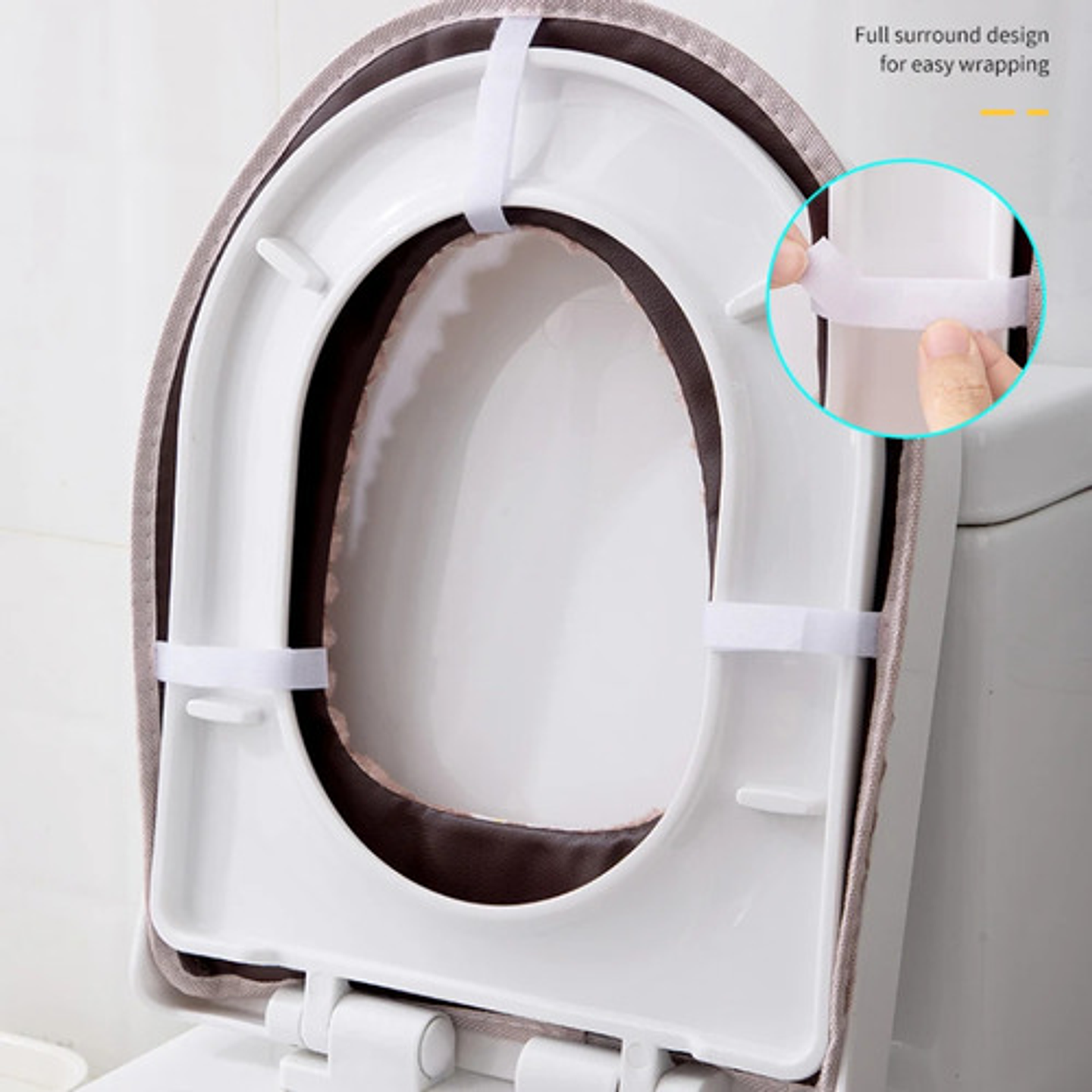 Funda Inodoro Térmica Acolchada Invierno Baño 3